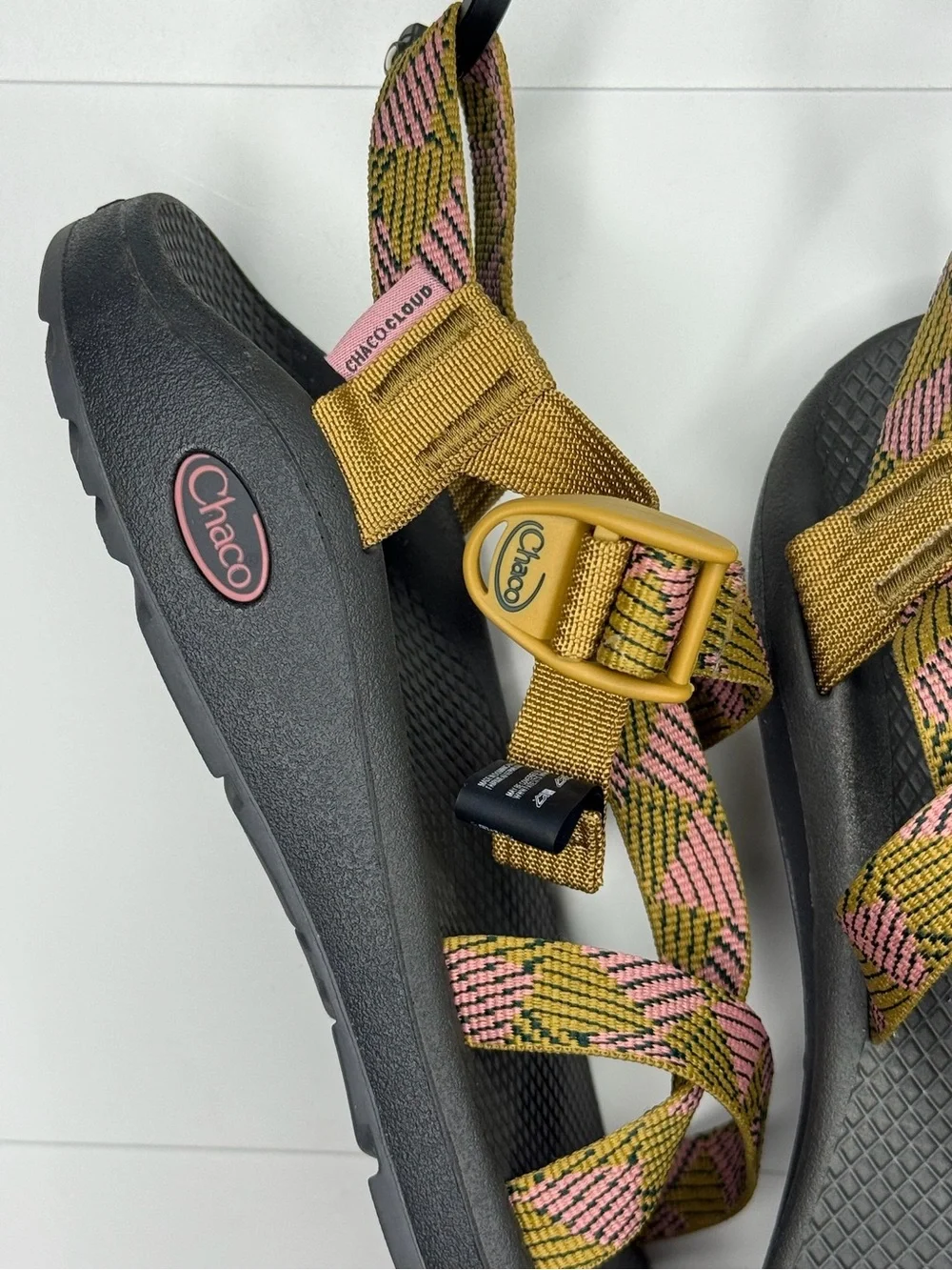 Chaco Women's Sport Sandal in Pink and Bronze size 11